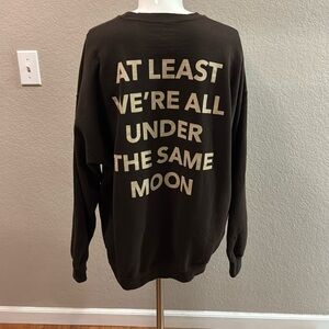 Faded Moon sweatshirt XXL